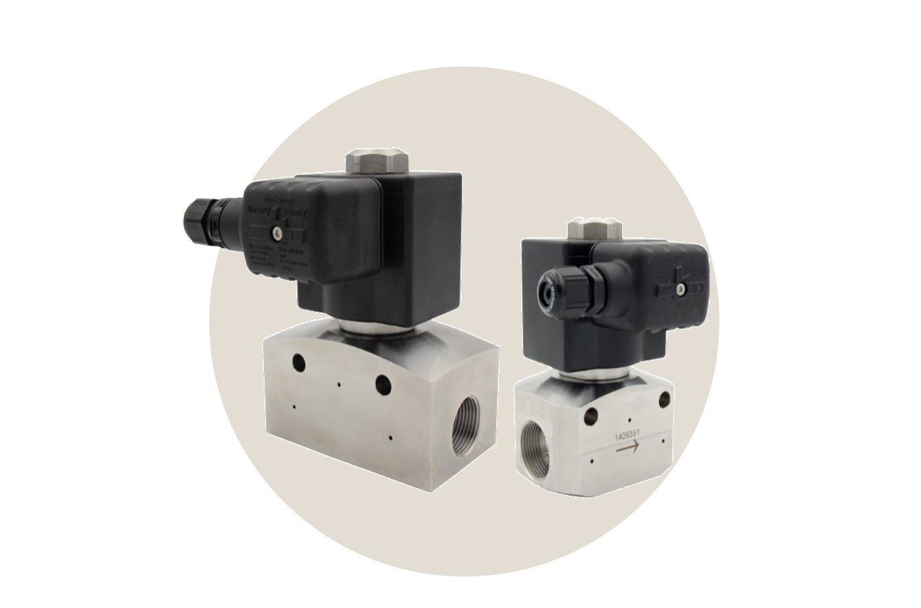 High Pressure Solenoid Valves