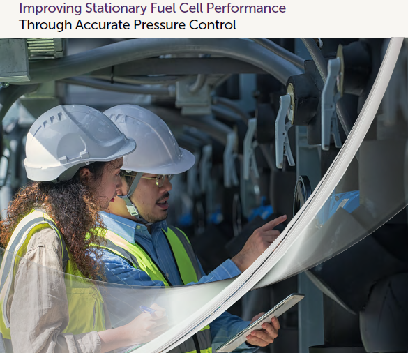 Improving Stationary Fuel Cell Performance Through Accurate Pressure Control